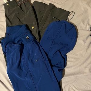 Set of two scrub pants!